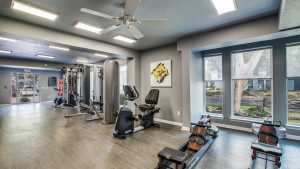 fitness center at The WESTON
